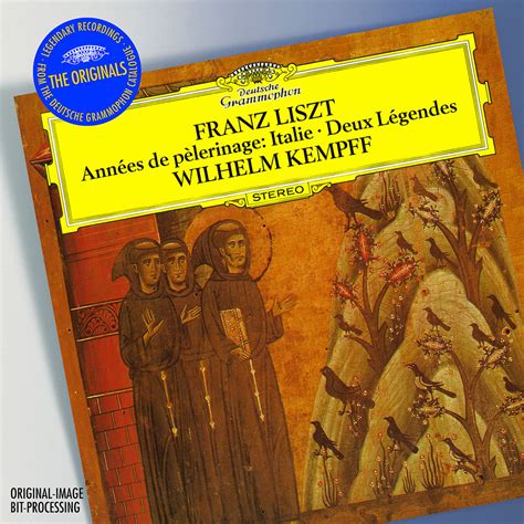 Franz Liszt Années de pèlerinage pianoforte