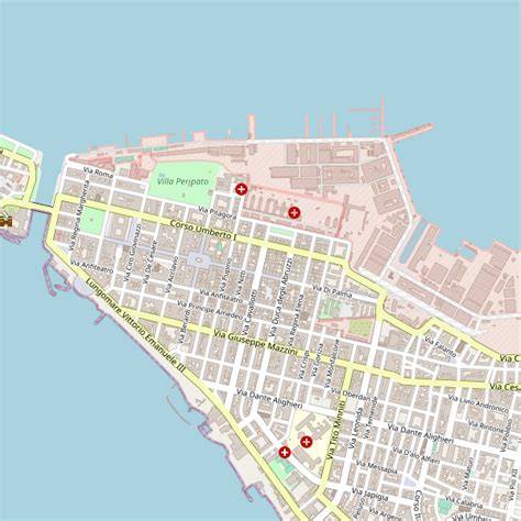 Mappa dei sotterranei della Città Vecchia di Taranto