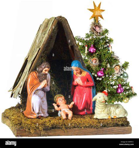 Presepe di Natale con Maria Giuseppe