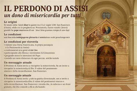 Porziuncola ad Assisi durante il Perdono