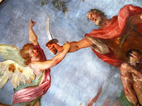 Angelo ferma Abramo sul monte