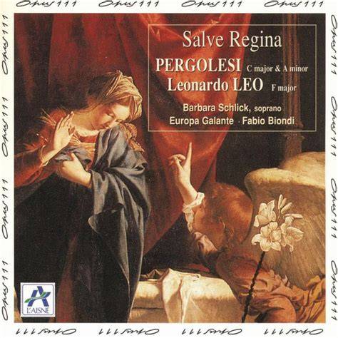 Leonardo Leo Salve Regina soprano archi