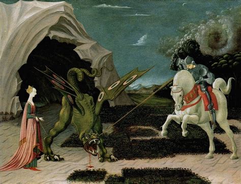 San Giorgio e il drago nella chiesa