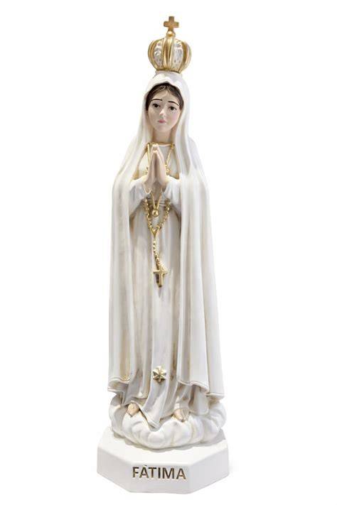 Dettagli iconografici statua Fatima