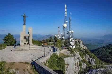 Santuario montano sulla cima del monte Kofina