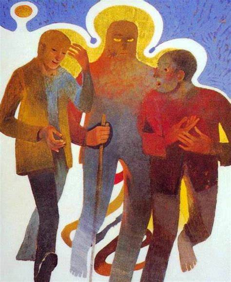 Ciclo di Emmaus di Arcabas
