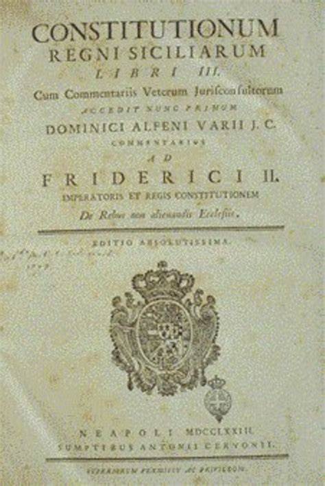 Costituzioni melfitane manoscritto medievale