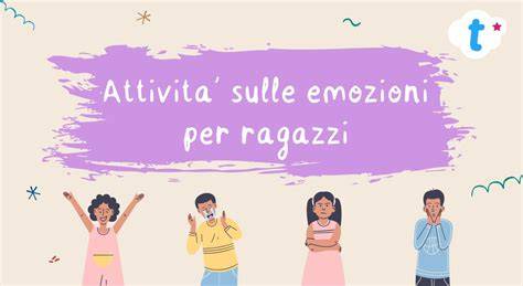Ragazzi discutono emozioni al catechismo