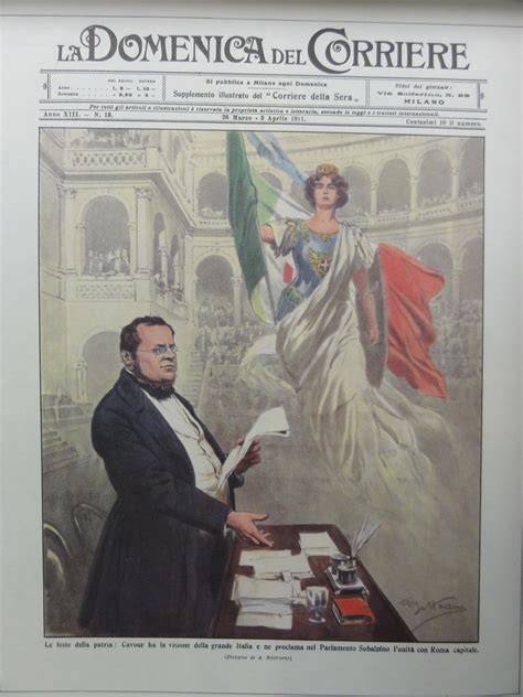 Copertina storica Domenica del Corriere 1901