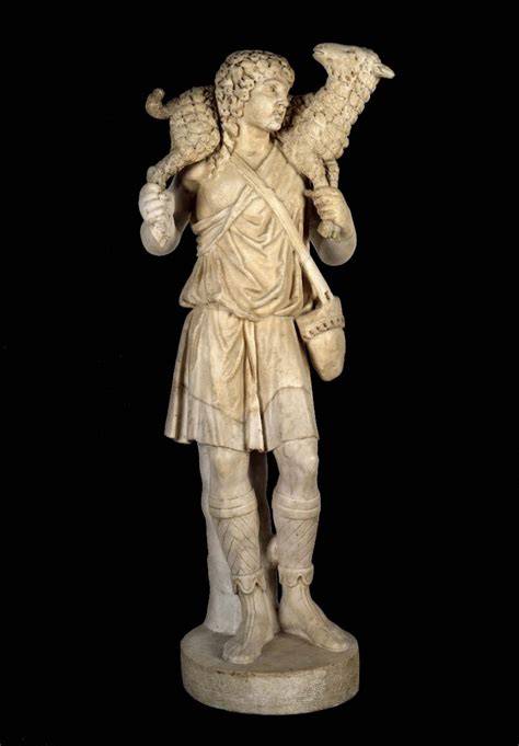 Statua del Buon Pastore Musei Vaticani