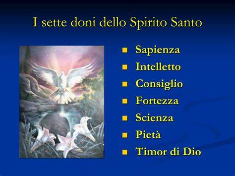 Giardino simbolico dei doni dello Spirito Santo