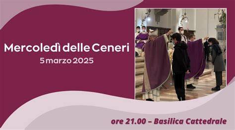Mercoledì delle Ceneri celebrazione liturgica