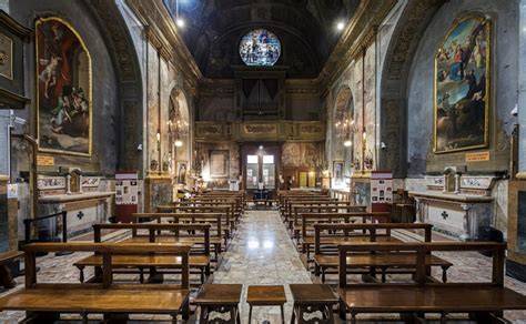 Interno chiesa San Giorgio Macerata