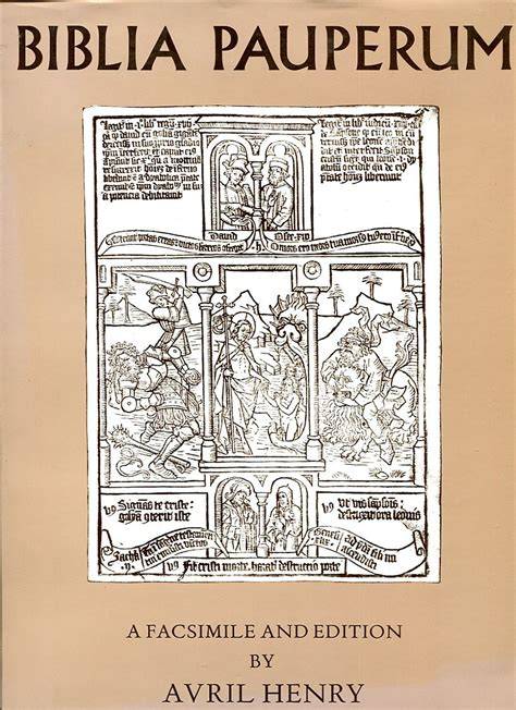 Pagina miniata della Biblia pauperum