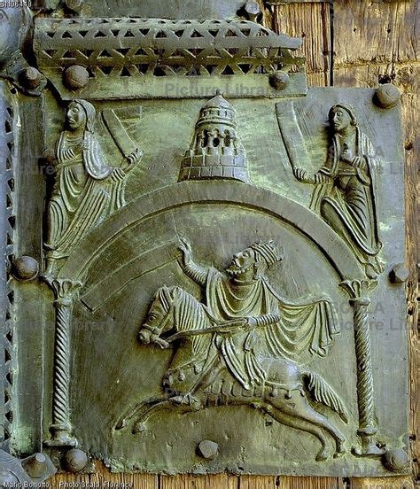 Formelle bronzee porta Altomare Andria