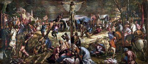 Crocifissione Tintoretto Scuola San Rocco