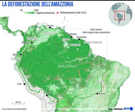 Mappa Amazzonia comunità cattoliche remote