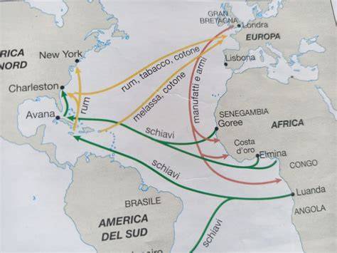 Rotte dei primi missionari nelle Americhe