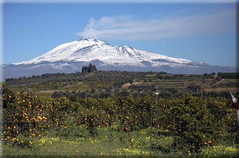 Paesaggio vulcanico alle pendici dell’Etna