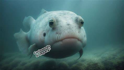 Pesce blob in mare profondo