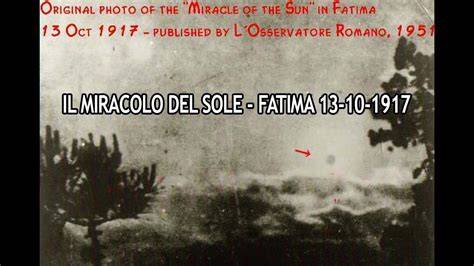 Miracolo del sole a Fatima 1917