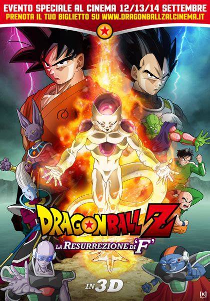 Locandina Dragon Ball Resurrezione Freezer