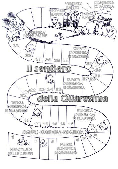 Cartellone Quaresima con disegni bambini