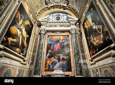 Caravaggio Crocifissione San Pietro Cappella Cerasi