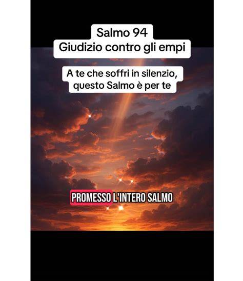 Salmo 64 e giudizio sui malvagi