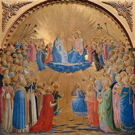 Incoronazione della Vergine Beato Angelico Uffizi