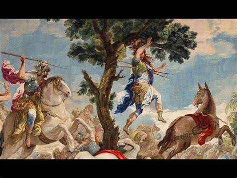 Davide perseguitato da Assalonne