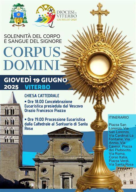 Processione eucaristica per le vie