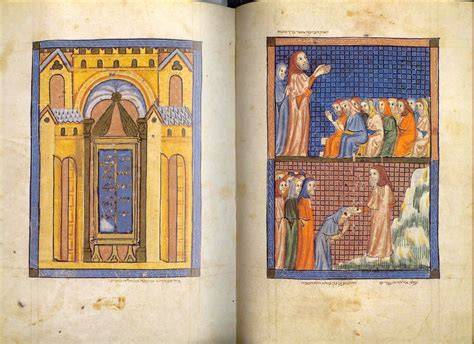 Haggadah di Sarajevo miniature medievali