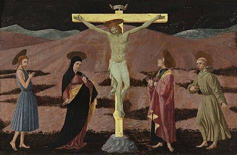 Crocifissione di Paolo Uccello Museo Thyssen