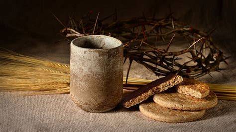 Santa Cena evangelica pane e vino