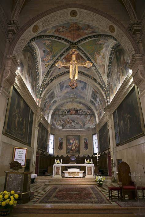 Affreschi interni chiesa Santi Nazaro Celso