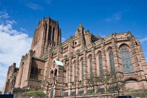 panorama dalla torre della Cattedrale di Liverpool