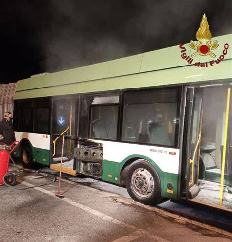Rimessa ATAC Monte Sacro filobus Solaris
