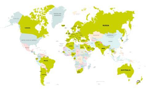 Mappa della presenza missionaria SSpS nel mondo
