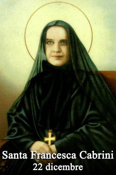 Santa Francesca Cabrini con emigranti