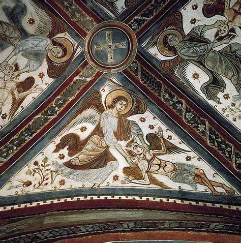 Quattro angeli trattengono i venti