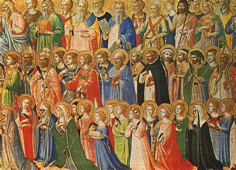 Moltitudine dei salvati davanti all’Agnello