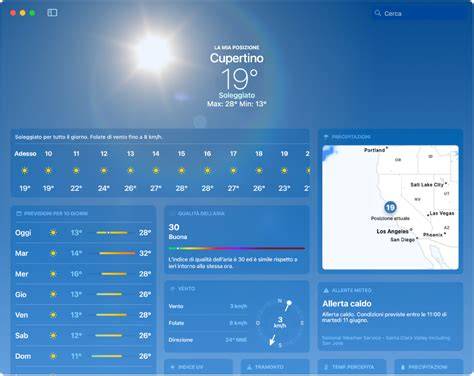 Temperatura attuale e previsioni Nazareth