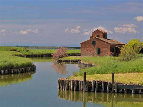 Paesaggio del Delta del Po Veneto