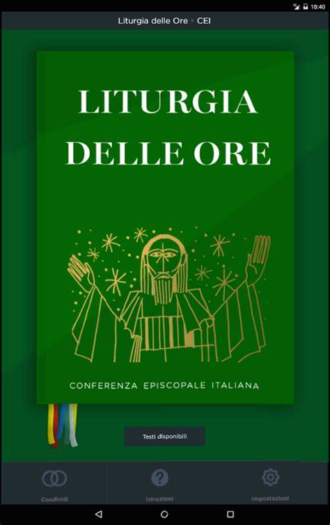 App Liturgia delle Ore su smartphone