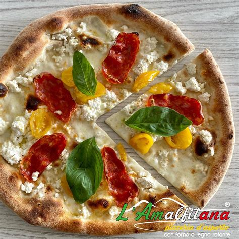 Pizza Verace con basilico fresco