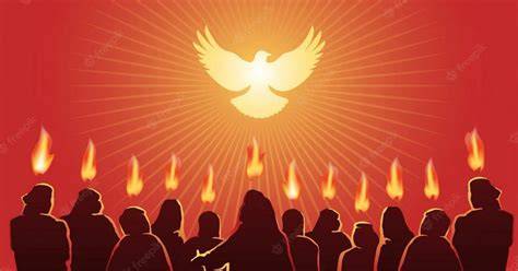Lingue di fuoco sugli apostoli Pentecoste
