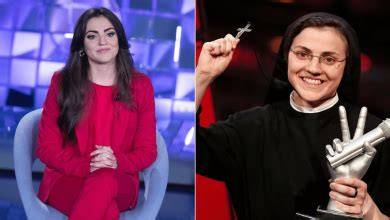 Suor Cristina durante blind audition