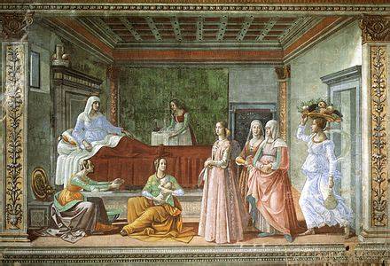 Nascita di San Giovanni Battista all’Ermitage