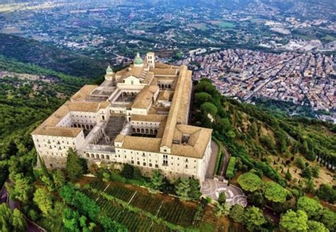 Abbazia di Montecassino vista panoramica